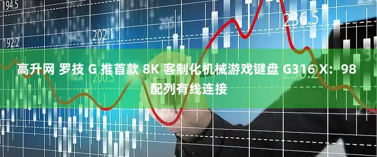 高升网 罗技 G 推首款 8K 客制化机械游戏键盘 G316 X：98 配列有线连接
